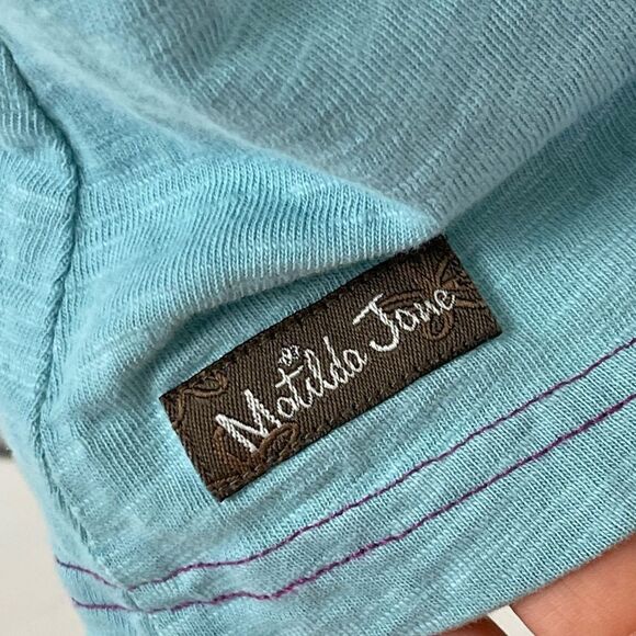 Matilda Jane Women's Size XS Wrap Dress Good Hart Flower Shop Tie Sleeveless - Picture 3 of 7